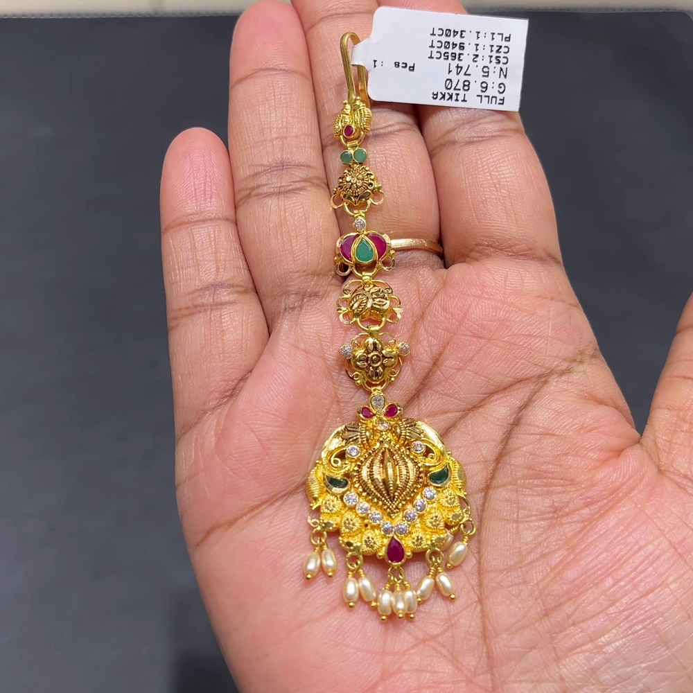 RS BROTHERS 5.741gms Papitabilla 22K Yellow Gold