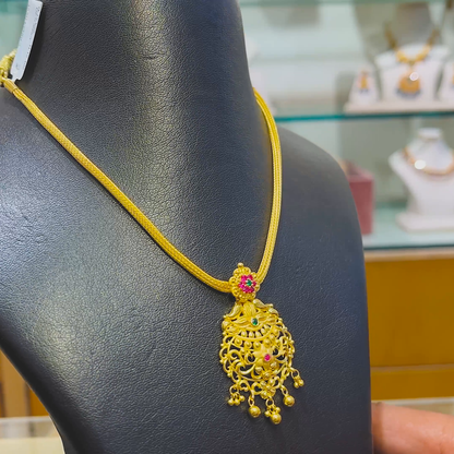 Anu Jewellers 12.462gms NECKLACE 22K Yellow Gold