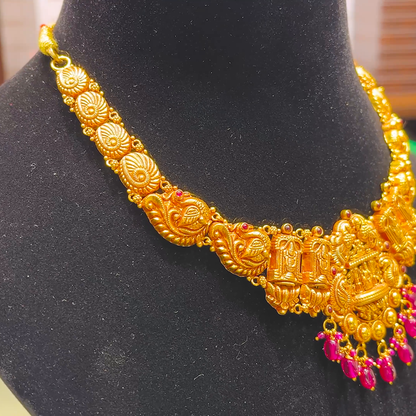 SOUTH INDIA 25.95gms NECKLACE 22K Yellow Gold