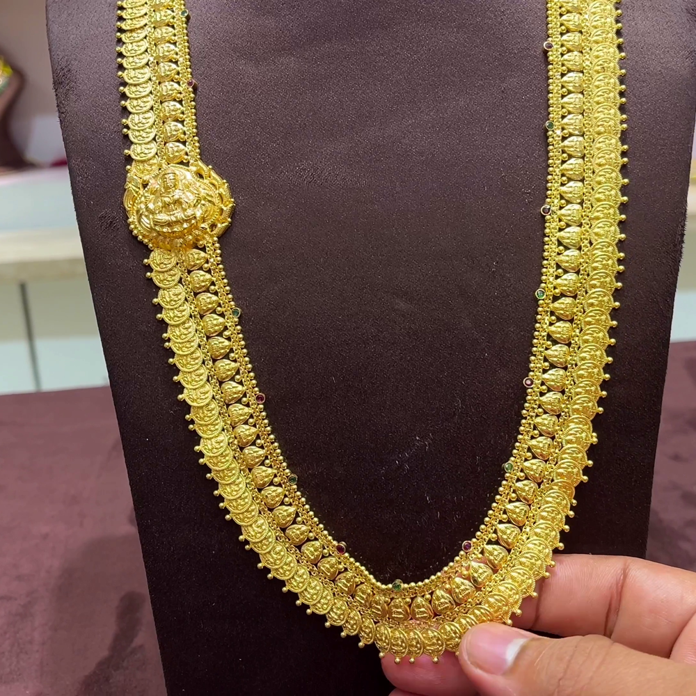 SwarnaKanchi 53.746gms HARAMS 22K Yellow Gold