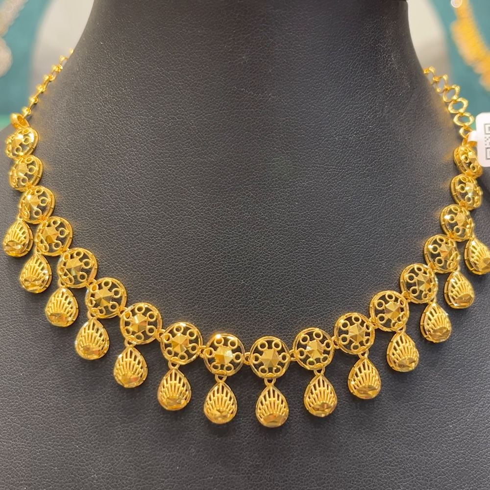 Chennai Shopping Mall 12.275gms NECKLACE 22K Yellow Gold