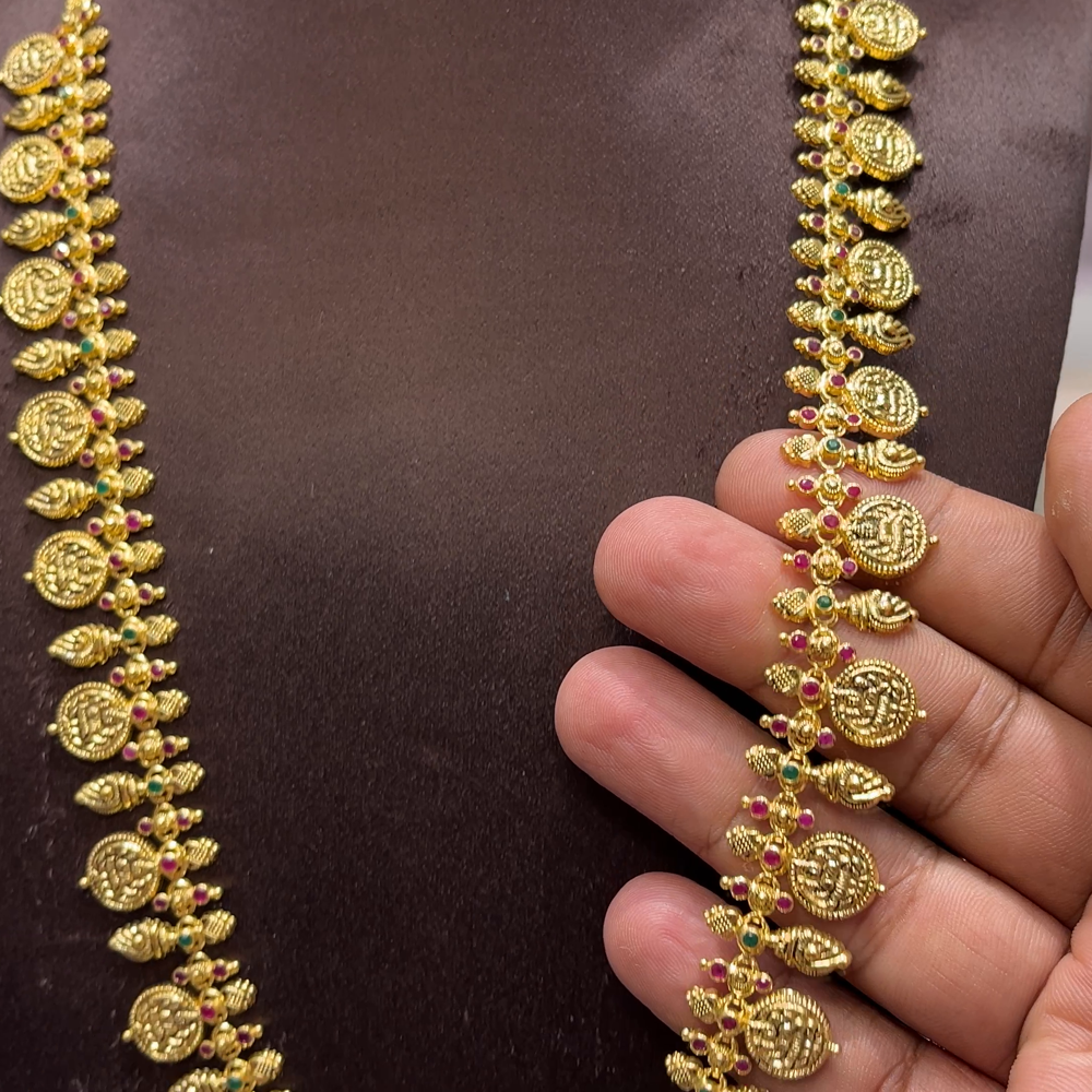 SwarnaKanchi 37.342gms HARAMS 22K Yellow Gold