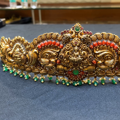 SRI RAM 112.991gms VADDANAM 22K Nakshi