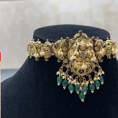 MUKUNDA JEWELLERS 25.383gms CHOKER 22K Yellow Gold