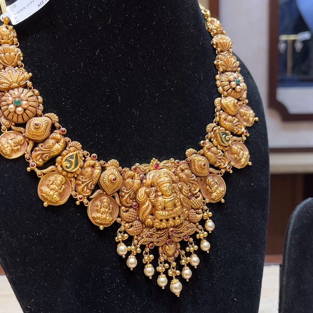 Chennai Shopping Mall 33.864gms NECKLACE 22K Yellow Gold