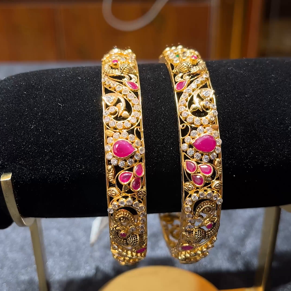 MUKUNDA JEWELLERS 17.338gms BANGLES 22K Yellow Gold