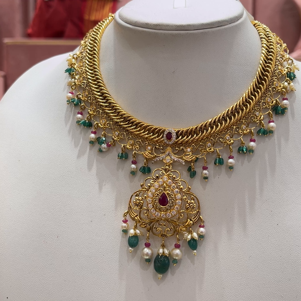 [make to order] 43.728gms NECKLACE 22K