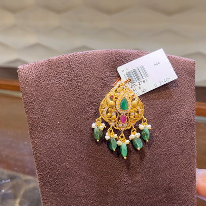 SRI RAM 5.214gms Pendent 22K Nakshi