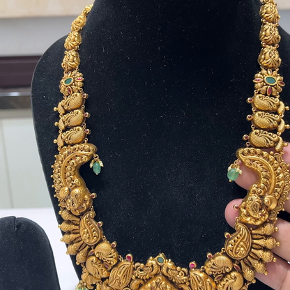 MUKUNDA JEWELLERS 73.27gms HARAMS 22K Yellow Gold