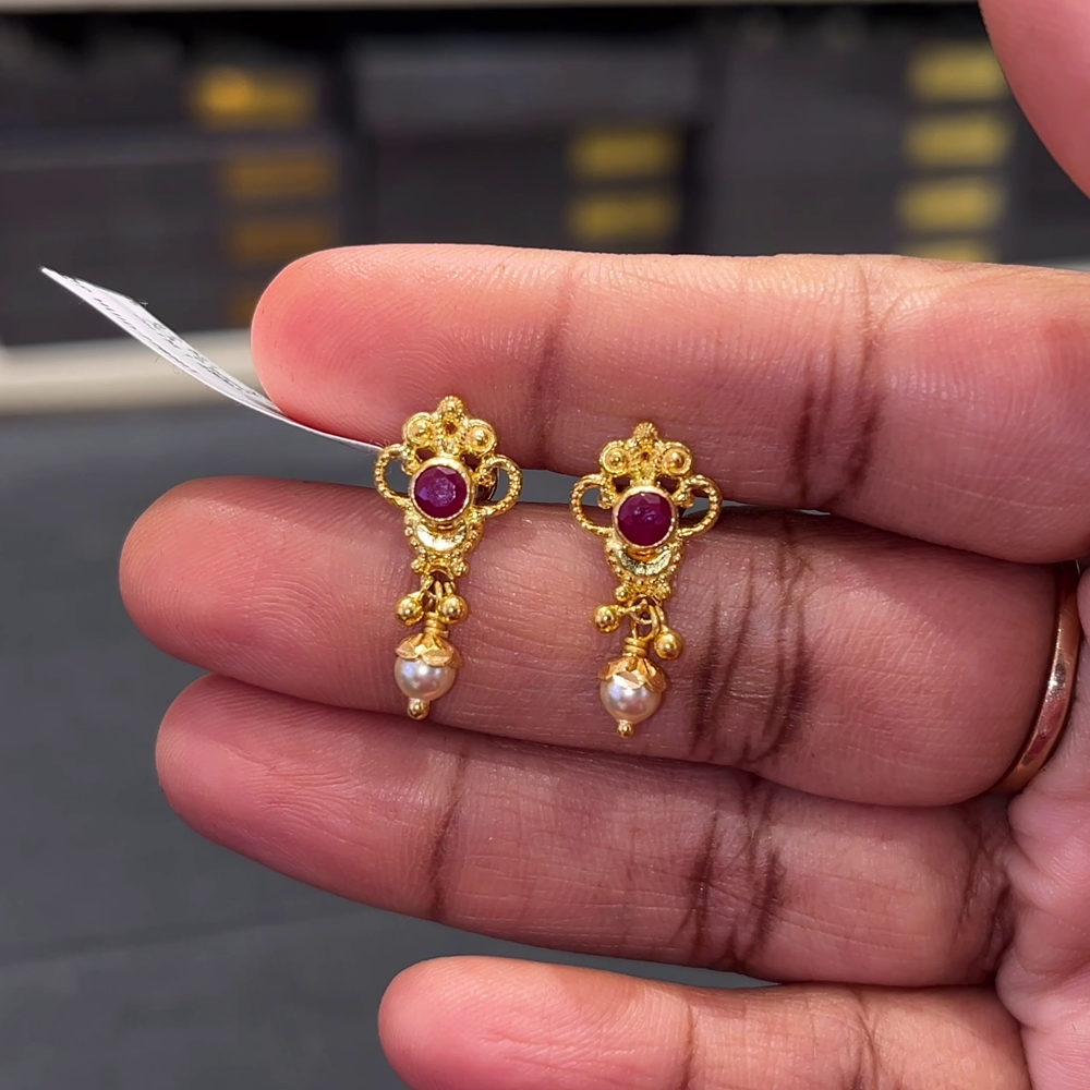 [make to order] 2.161gms EARRINGS 22K