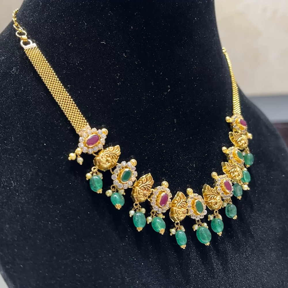 MUKUNDA JEWELLERS 20.68gms NECKLACE 22K Yellow Gold