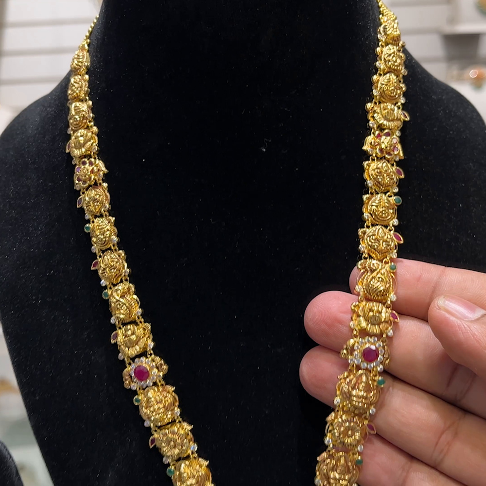 SOUTH INDIA 45.82gms HARAMS 22K Yellow Gold