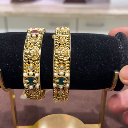 SwarnaKanchi 35.459gms BANGLES 22K Yellow Gold