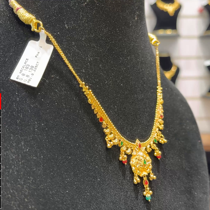 SOUTH INDIA 8.138gms NECKLACE 22K Yellow Gold