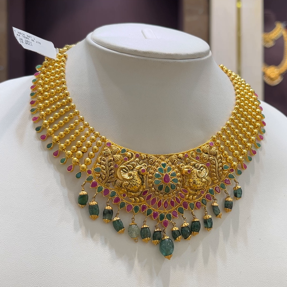 [make to order] 36.27gms NECKLACE 22K