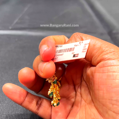 Anu Jewellers 4.565gms Pendent 22K Yellow Gold