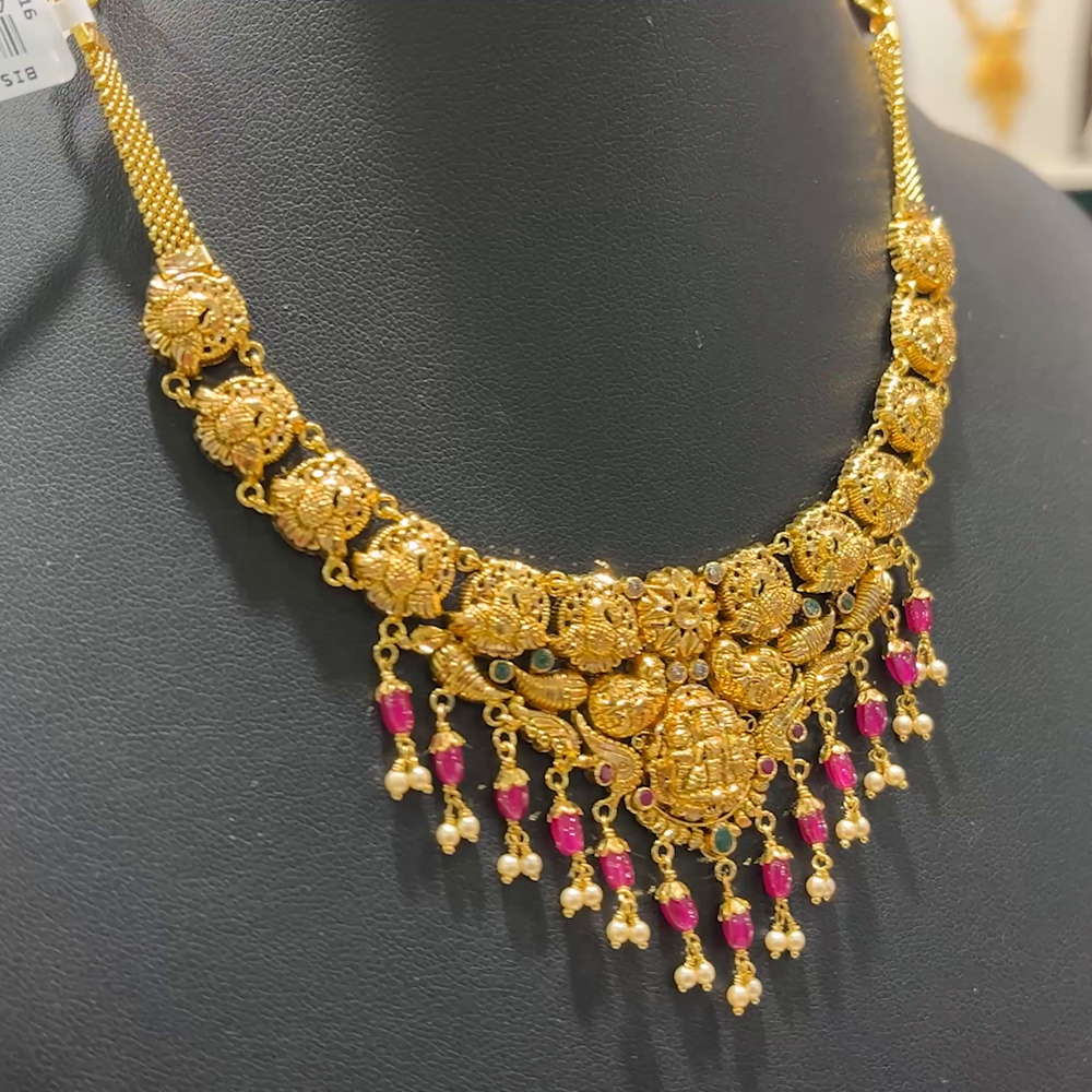 CMR 14.146gms NECKLACE 22K Yellow Gold