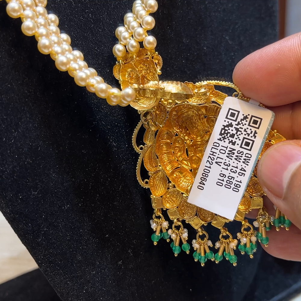 Chennai Shopping Mall 31.61gms HARAMS 22K Yellow Gold