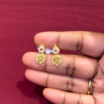 Anu Jewellers 2.58gms EARRINGS 22K Yellow Gold