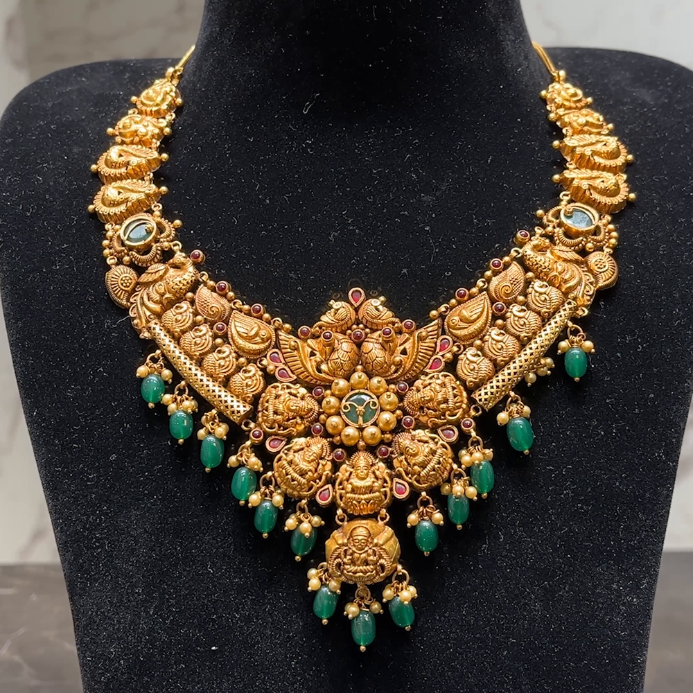 MUKUNDA JEWELLERS 35.26gms NECKLACE 22K Yellow Gold