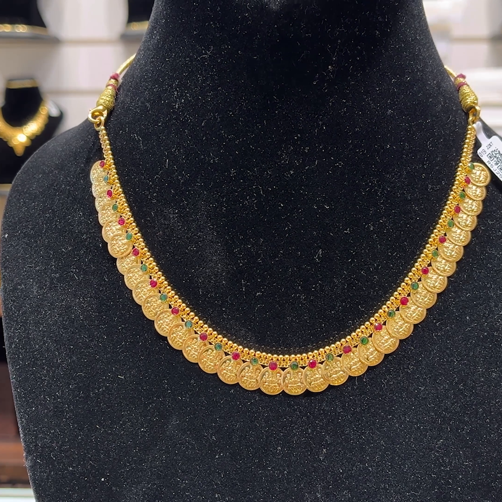 SOUTH INDIA 11.94gms NECKLACE 22K Yellow Gold