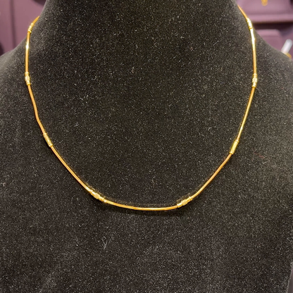 CMR 4.15gms CHAINS 22K Yellow Gold