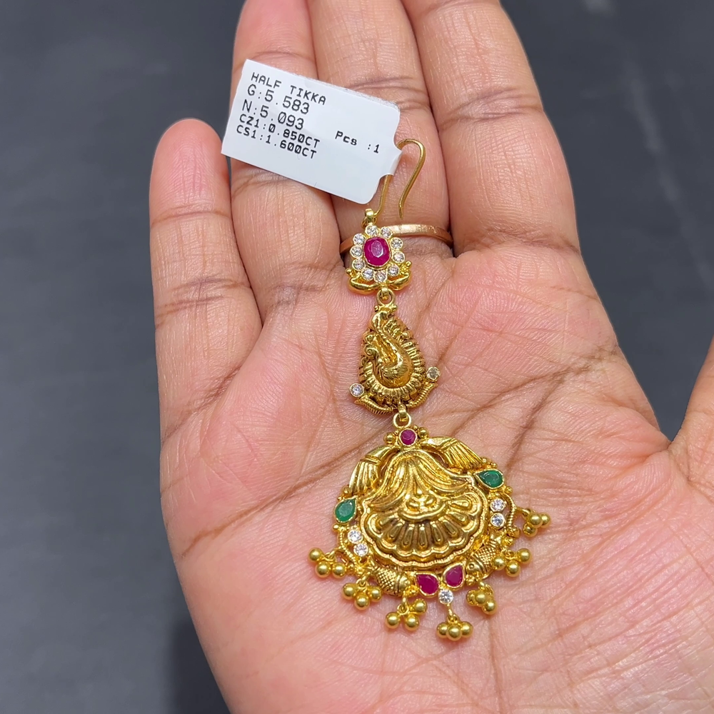 RS BROTHERS 5.093gms Papitabilla 22K Yellow Gold