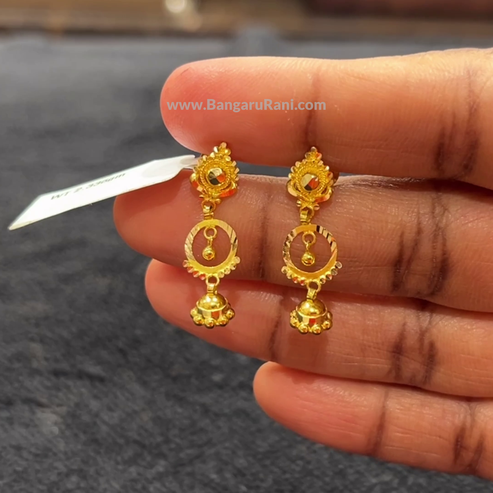 [make to order] 2.336gms EARRINGS 22K