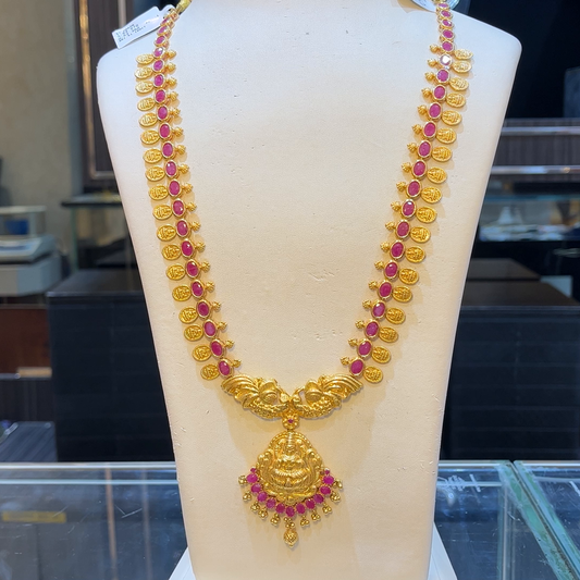 SOUTH INDIA 52.35gms HARAMS 22K Yellow Gold