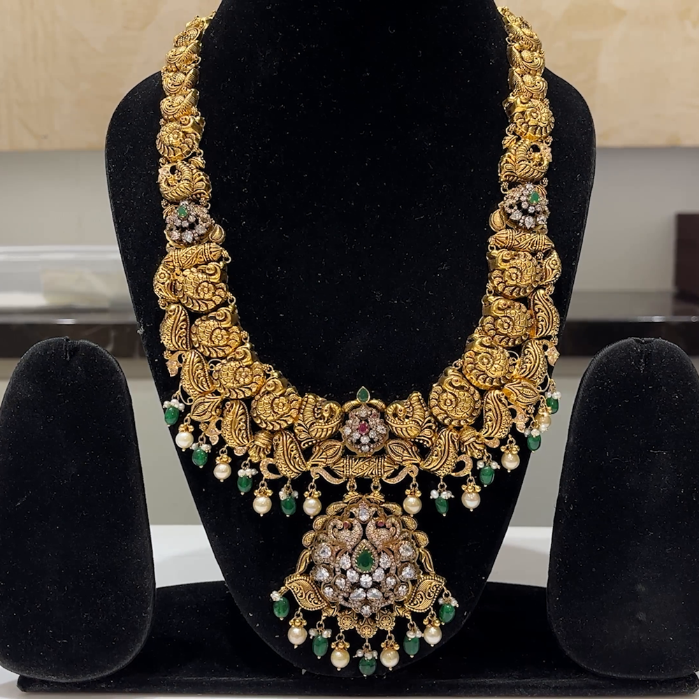 MUKUNDA JEWELLERS 86.865gms HARAMS 22K Yellow Gold