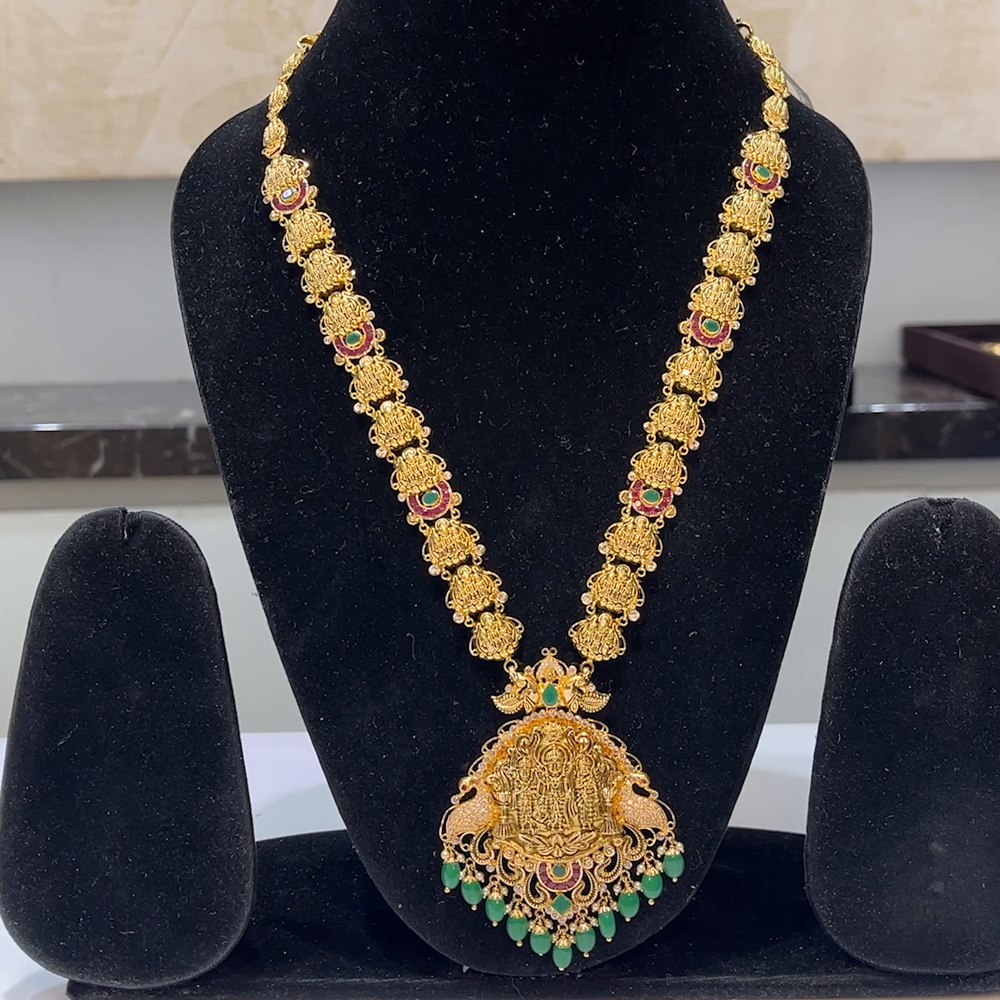 MUKUNDA JEWELLERS 35.04gms HARAMS 22K Yellow Gold