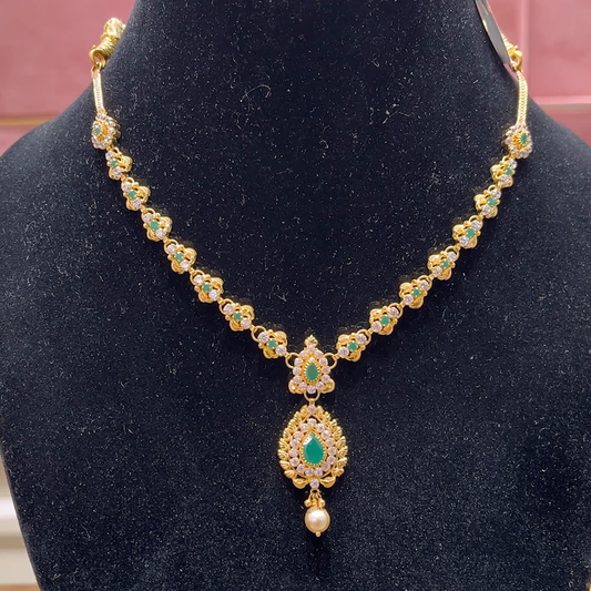 Anu Jewellers 11.73gms NECKLACE 22K Yellow Gold