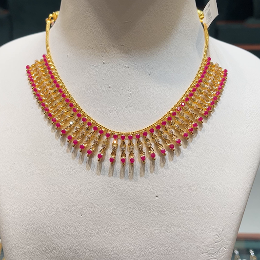 CMR 15.398gms NECKLACE 22K Yellow Gold