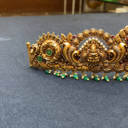 SRI RAM 112.991gms VADDANAM 22K Nakshi