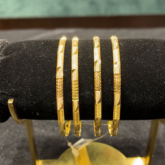 CMR 48.072gms BANGLES 22K Yellow Gold