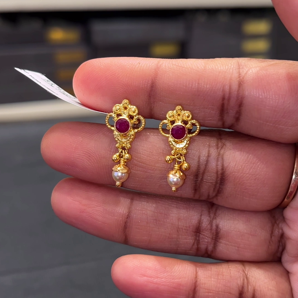 [make to order] 2.161gms EARRINGS 22K