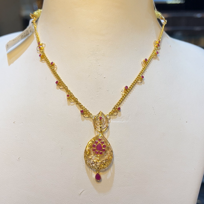 [make to order] 7.678gms NECKLACE 22K