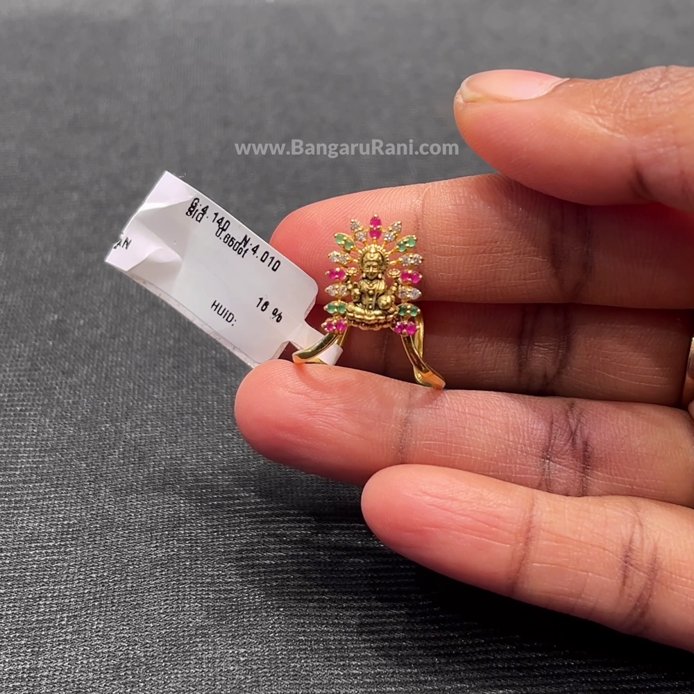 Anu Jewellers 4.01gms Ring 22K Yellow Gold