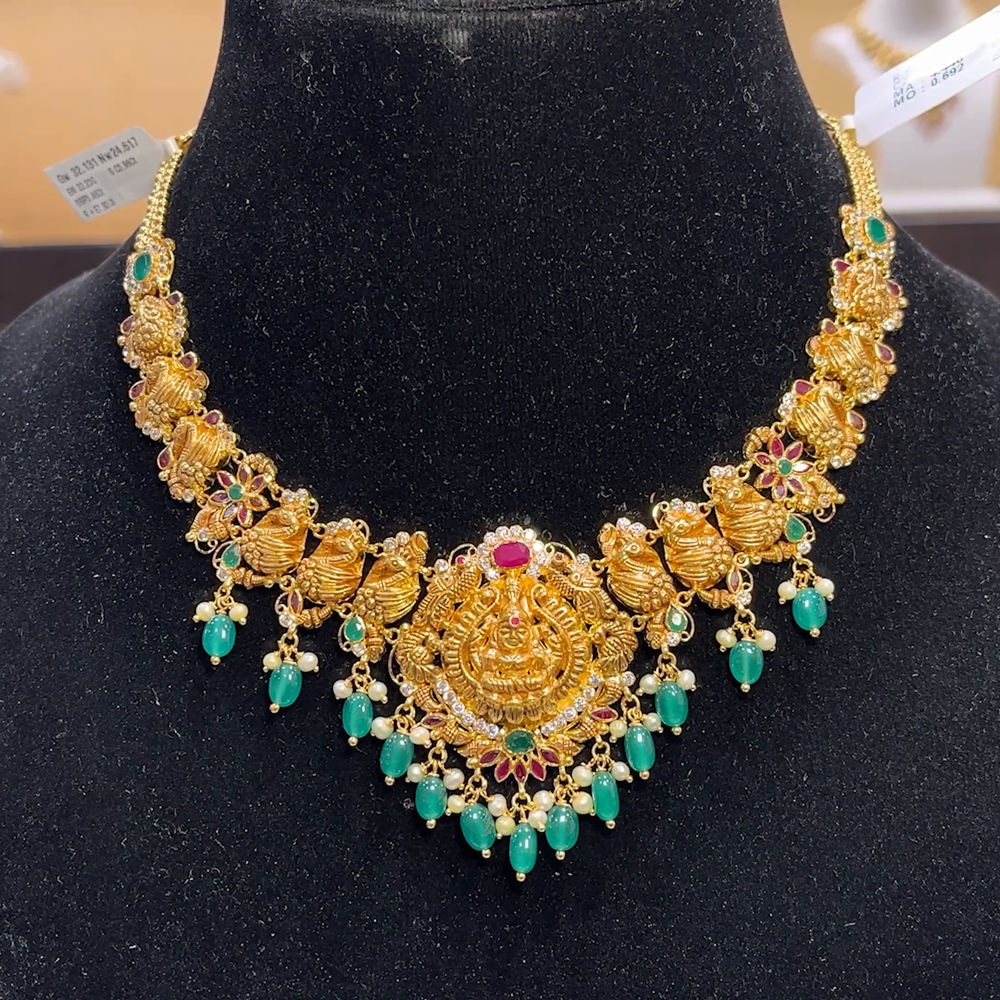 CHANDANA Brothers 24.617gms NECKLACE 22K Yellow Gold