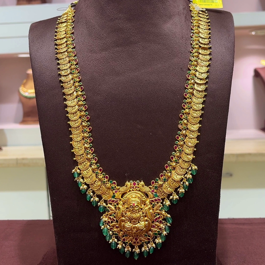 SwarnaKanchi 50.256gms HARAMS 22K Yellow Gold