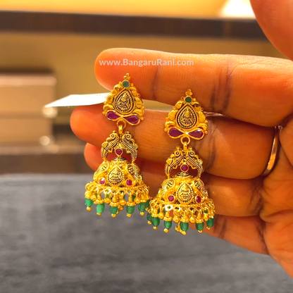 [make to order] 12.217gms EARRINGS 22K