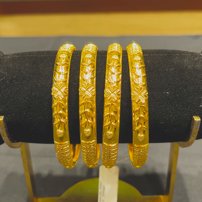 CMR 40.24gms BANGLES 22K Yellow Gold