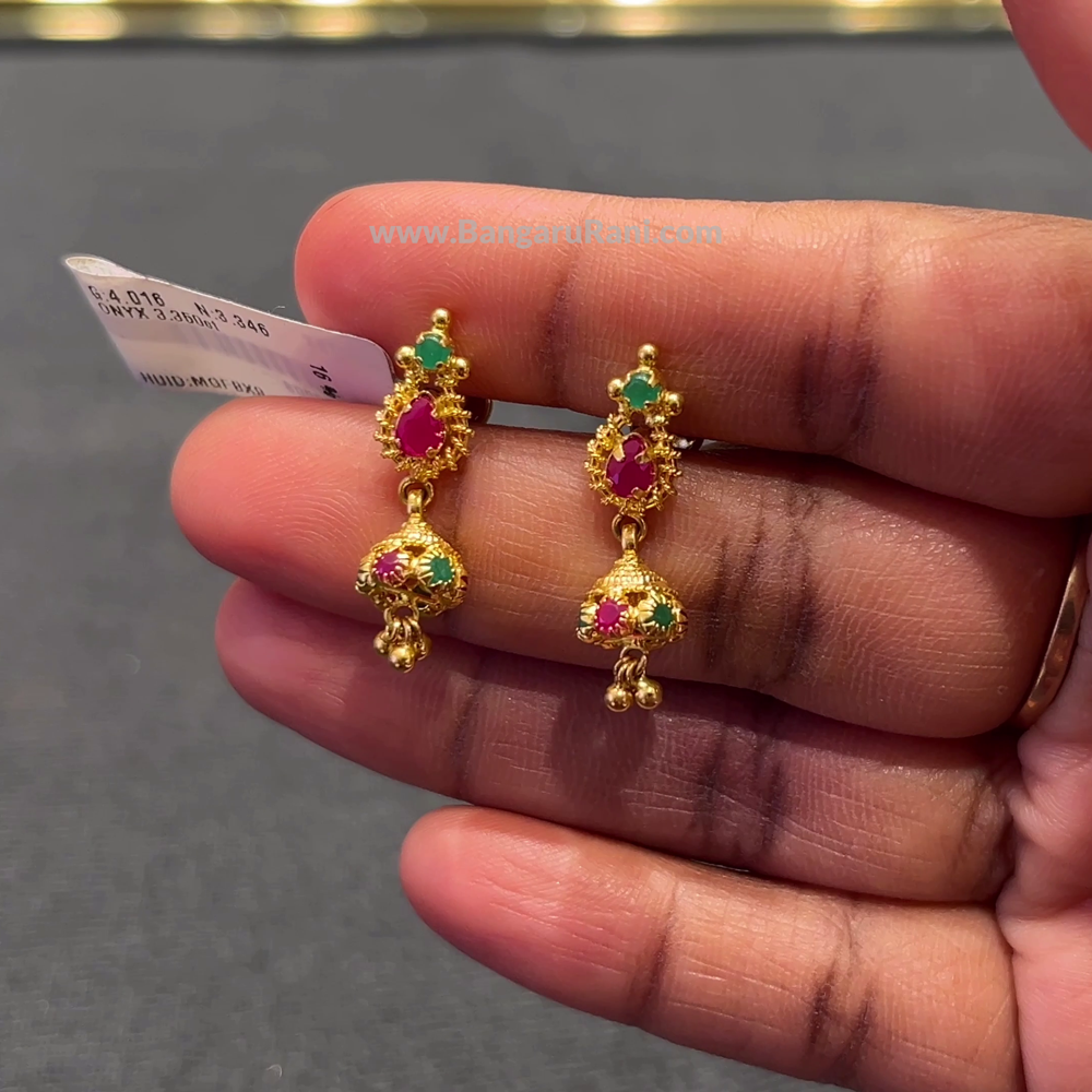 [make to order] 3.346gms EARRINGS 22K