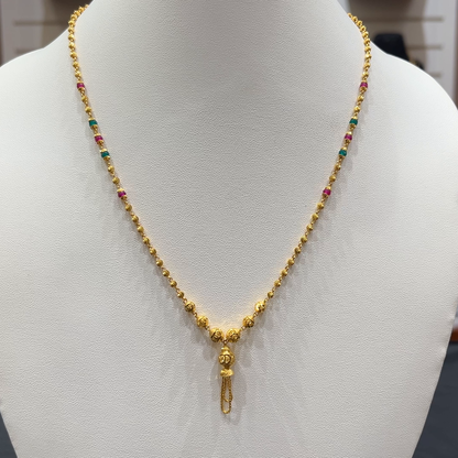 RS BROTHERS 9.661gms CHAINS 22K Yellow Gold