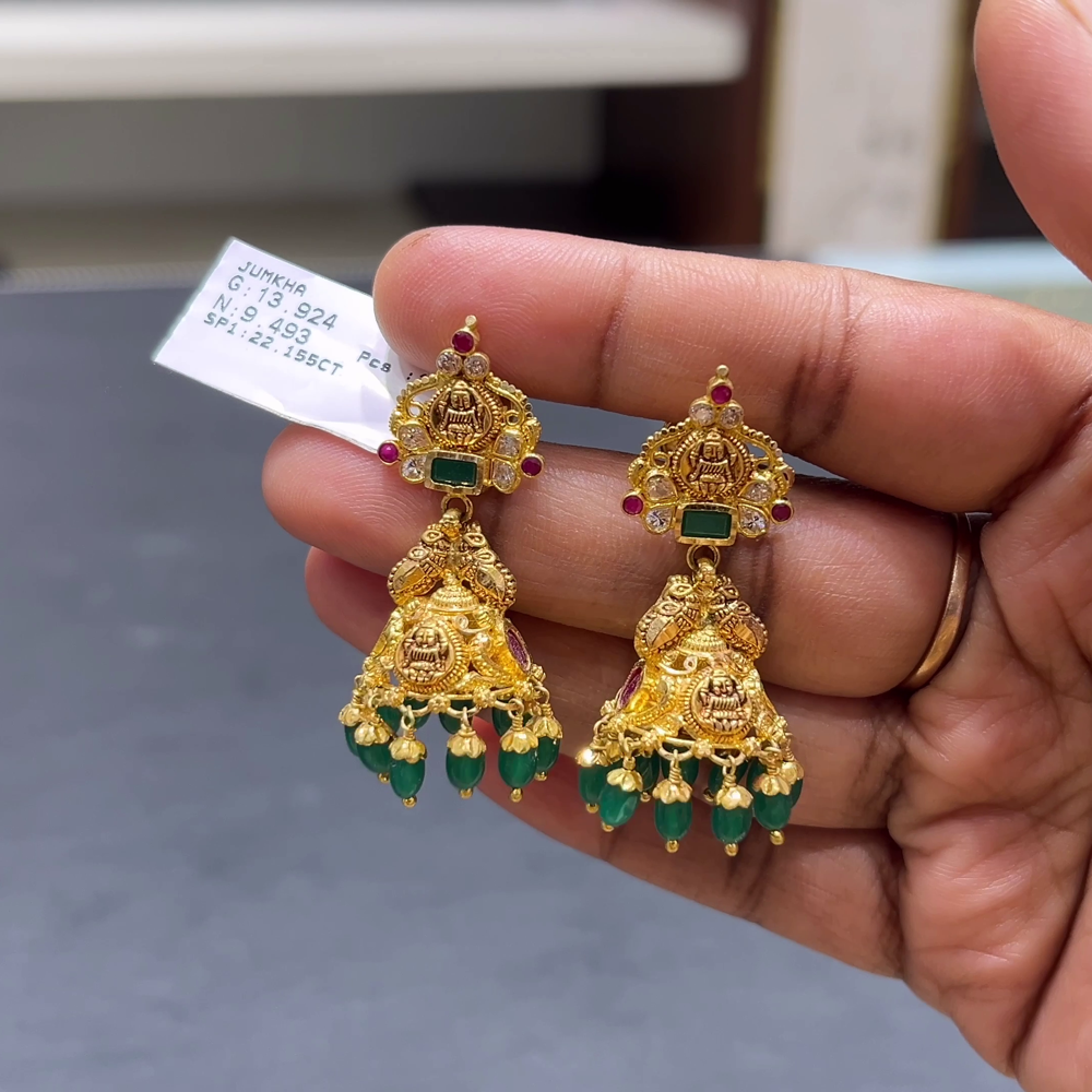 [make to order] 9.493gms EARRINGS 22K