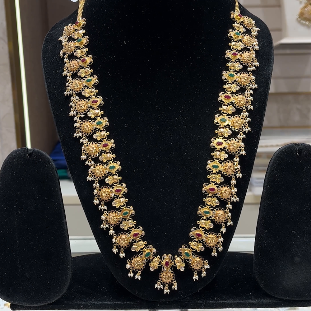 SOUTH INDIA 50.838gms HARAMS 22K Yellow Gold