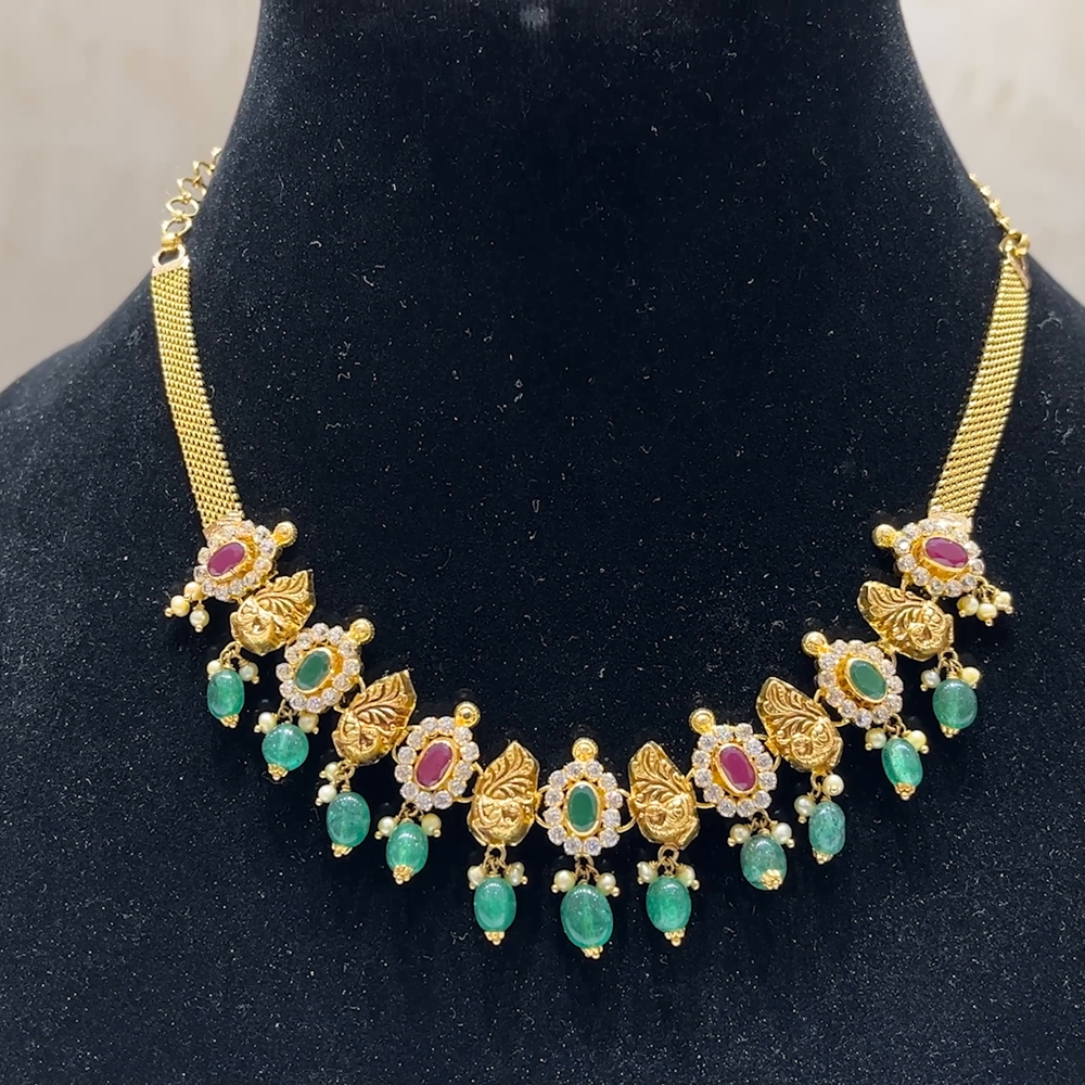 MUKUNDA JEWELLERS 20.68gms NECKLACE 22K Yellow Gold