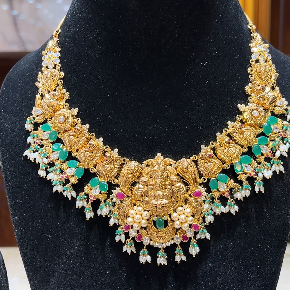 MUKUNDA JEWELLERS 56.218gms NECKLACE 22K Yellow Gold