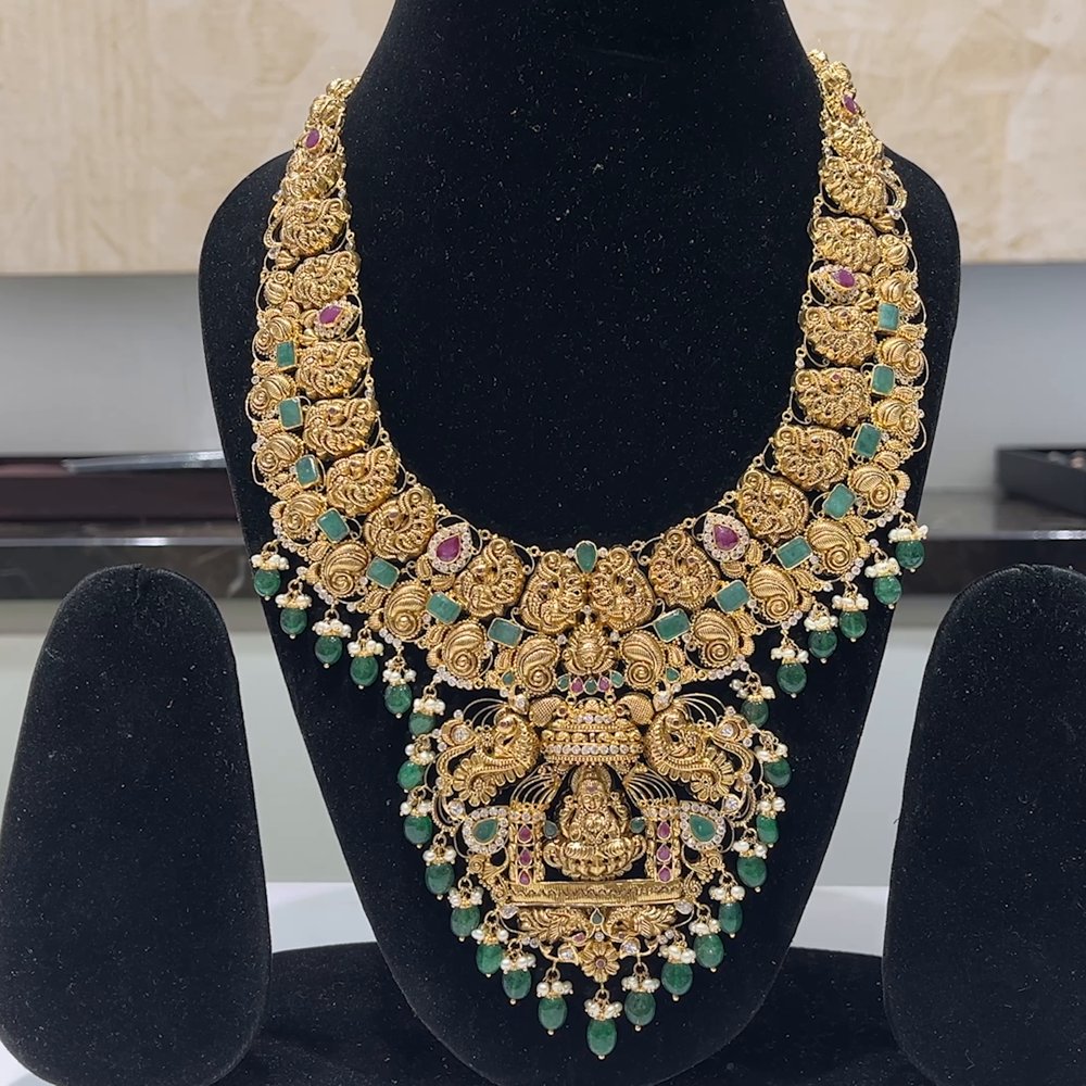 MUKUNDA JEWELLERS 79.647gms HARAMS 22K Yellow Gold