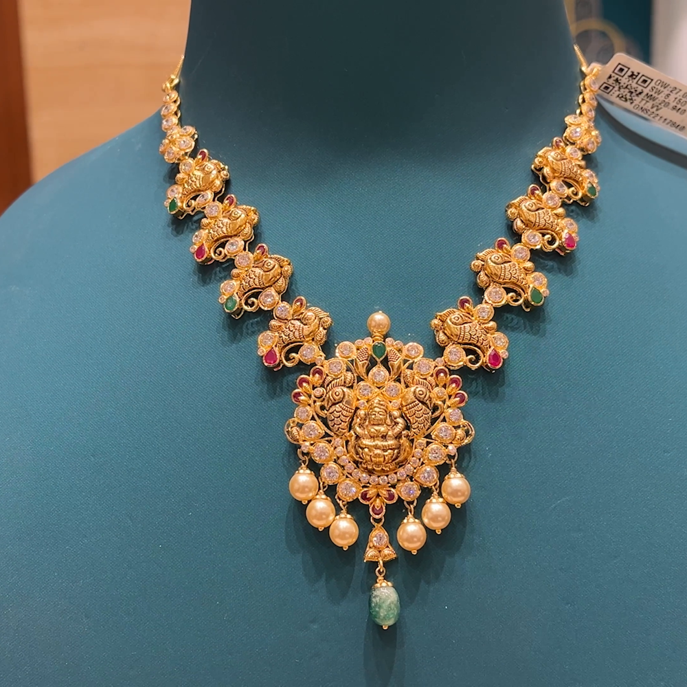 Chennai Shopping Mall 20.94gms NECKLACE 22K Yellow Gold